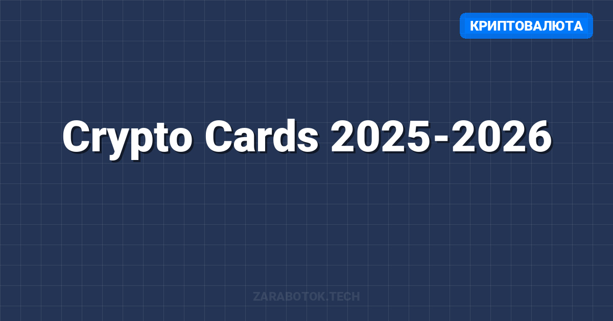 Crypto Cards 2025-2026: Binance vs Crypto.com vs Bybit — Полный обзор
